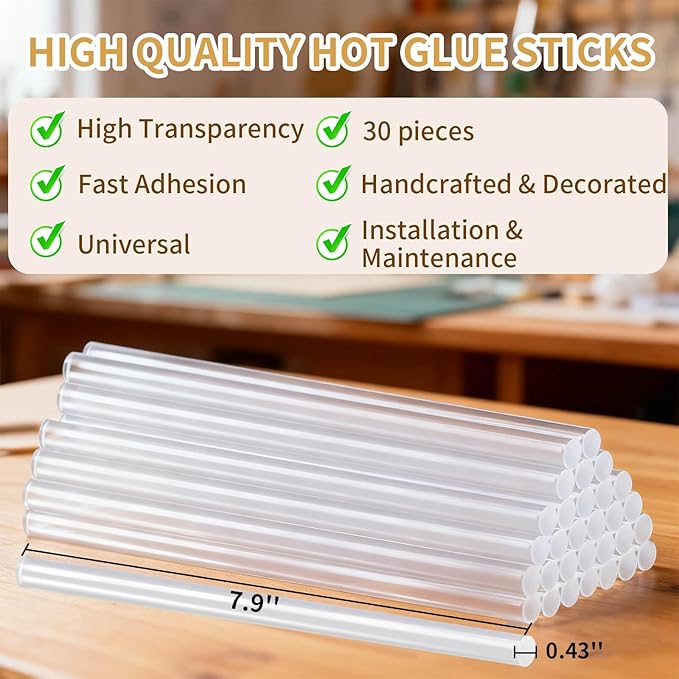 HOT GLUE STICKS(30PCS)