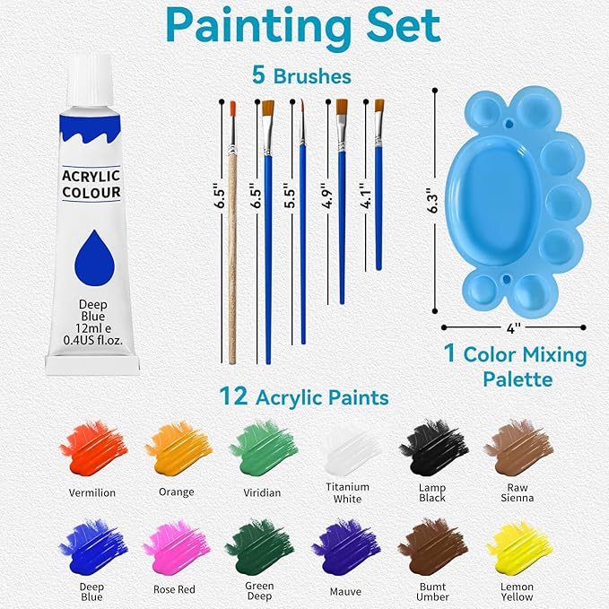 Acrylic Painting Set