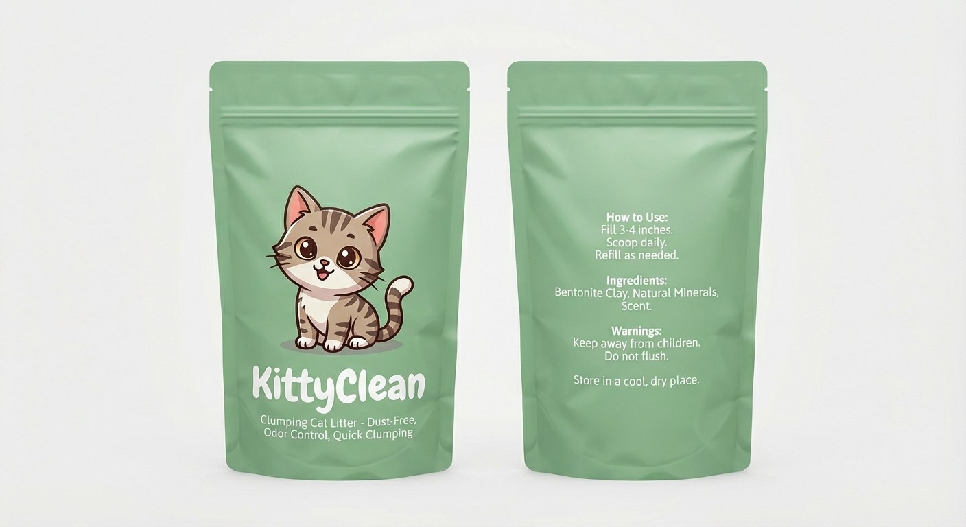 Kitty Clean Cat litter.3kg