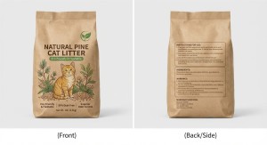 Natural Pine Cat Litter.4.5kg